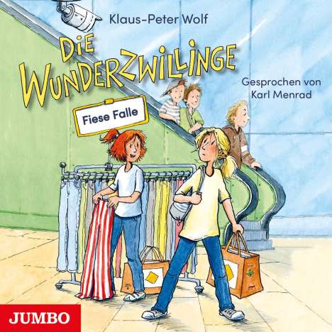 Klaus-Peter Wolf: Die Wunderzwillinge 03. Die fiese Falle, CD