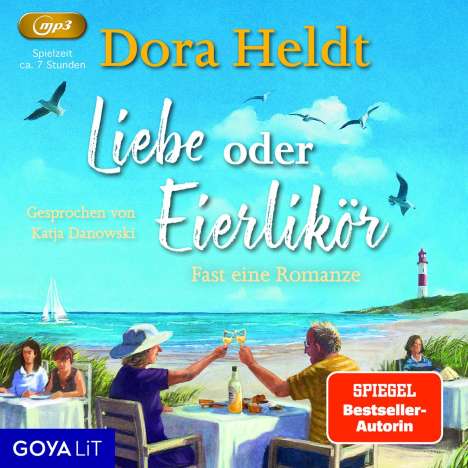 Dora Heldt: Liebe oder Eierlikör. Fast eine Romanze, MP3-CD