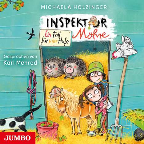 Michaela Holzinger: Inspektor Möhre 01. Ein Fall für vier Hufe, CD