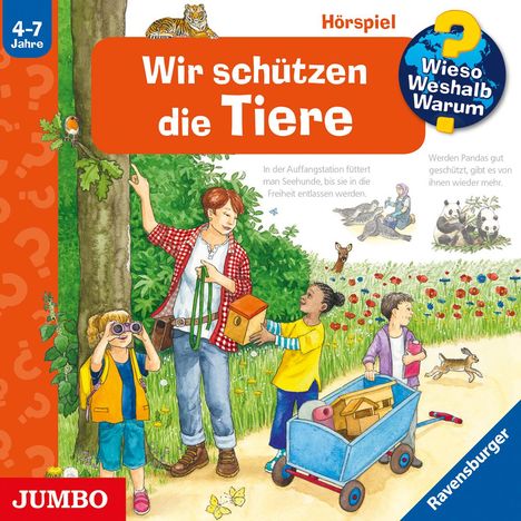 Andrea Erne: Wieso? Weshalb? Warum? Wir schützen die Tiere, CD