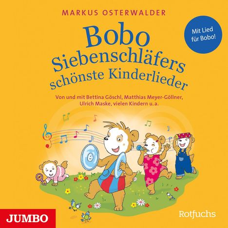 Markus Osterwalder: Bobo Siebenschläfers schönste Kinderlieder, CD