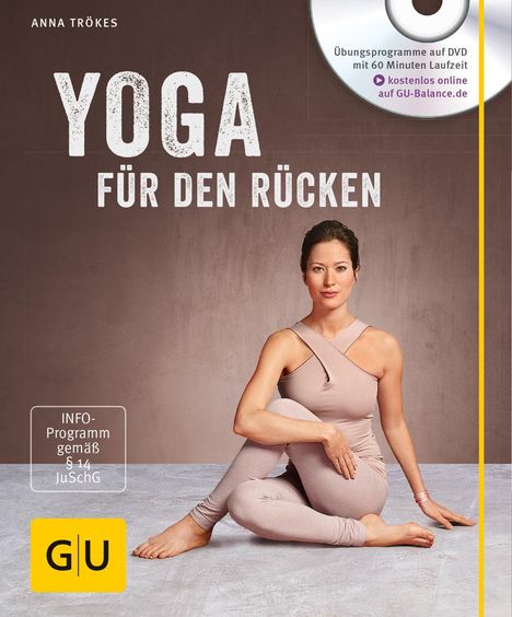 Anna Trökes: Yoga für den Rücken (mit DVD), Buch