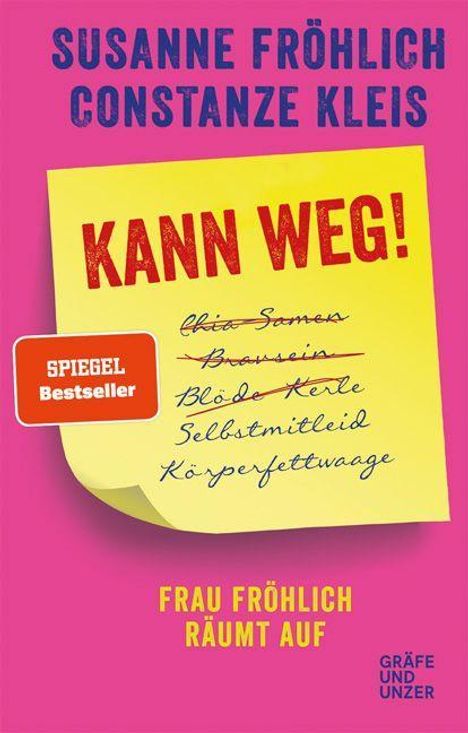Susanne Fröhlich: Kann weg!, Buch