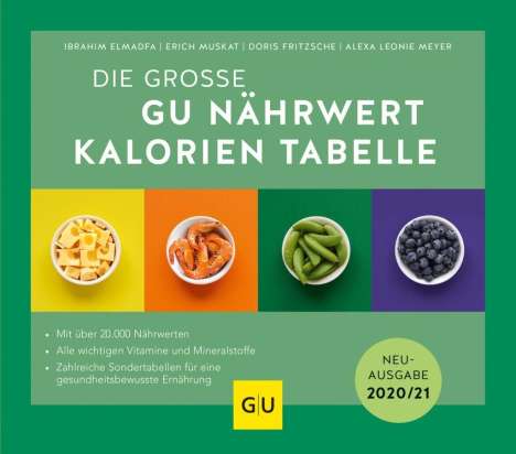 Ibrahim Elmadfa: Die große GU Nährwert-Kalorien-Tabelle, Buch