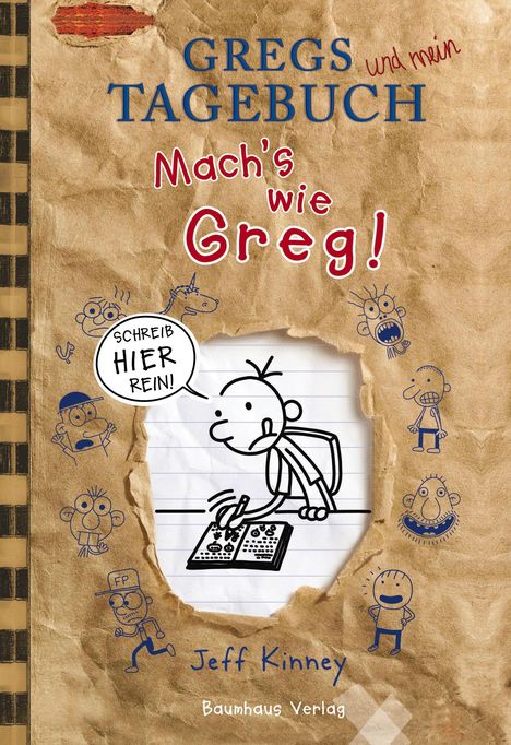 Jeff Kinney: Gregs Tagebuch - Mach's wie Greg!, Buch