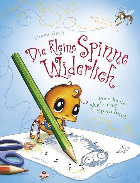 Diana Amft: Die kleine Spinne Widerlich - Mein buntes Mal- und Spielebuch, Buch