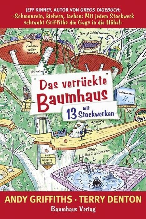 Andy Griffiths: Das verrückte Baumhaus 01 - mit 13 Stockwerken, Buch
