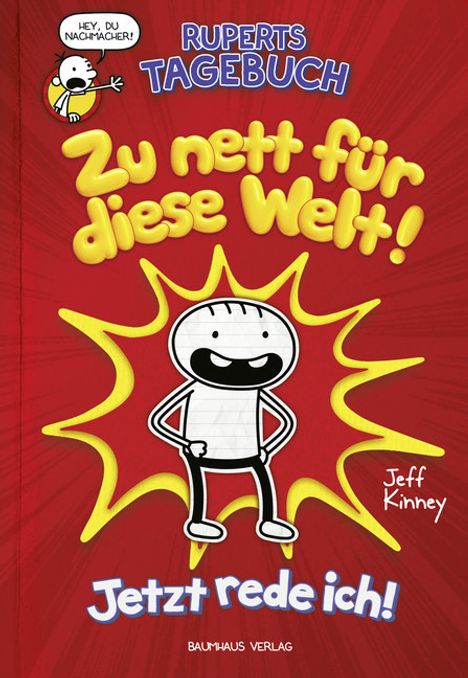 Jeff Kinney: Ruperts Tagebuch - Zu nett für diese Welt!, Buch