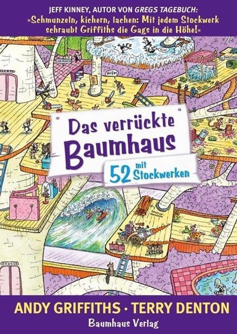 Andy Griffiths: Das verrückte Baumhaus 04 - mit 52 Stockwerken, Buch