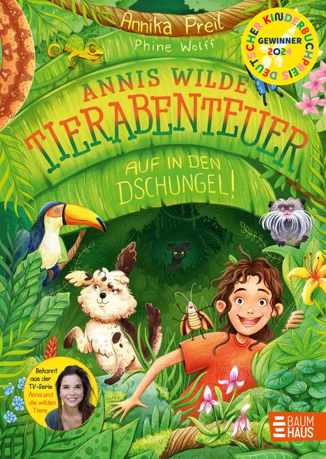 Annika Preil: Annis wilde Tierabenteuer - Auf in den Dschungel!, Buch