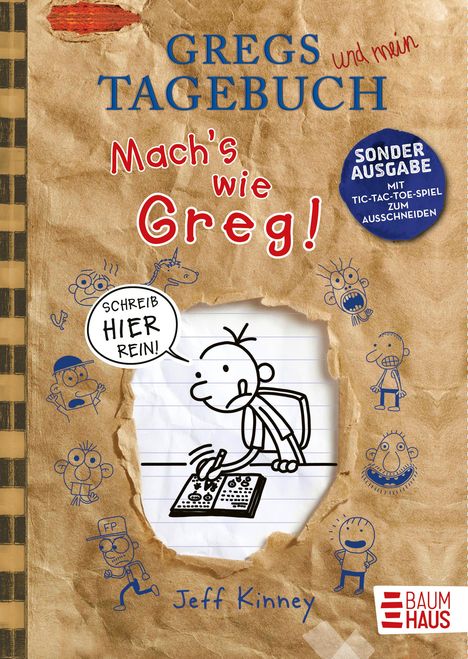 Jeff Kinney: Gregs Tagebuch - Mach's wie Greg!, Buch