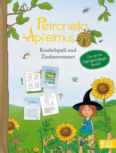 Sabine Städing: Petronella Apfelmus - Knobelspaß &amp; Zaubersommer. Das große Ferien-Rätselbuch, Buch