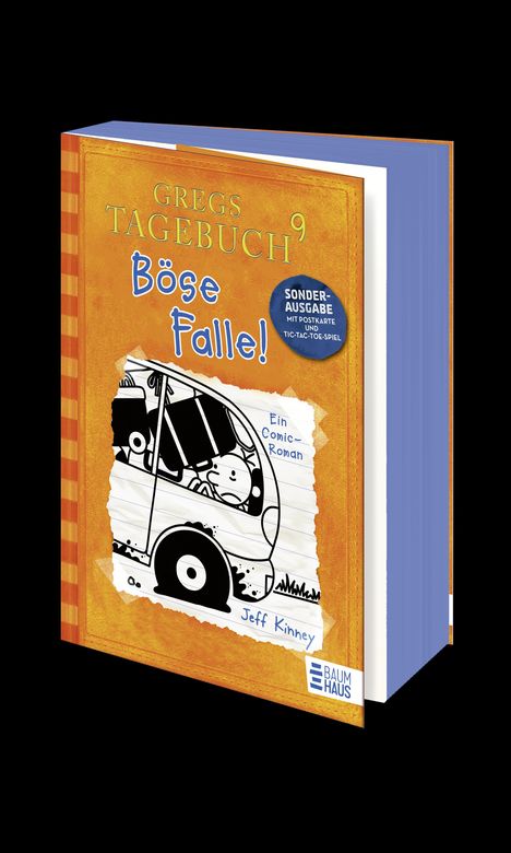 Jeff Kinney: Gregs Tagebuch 9 - Böse Falle!, Buch