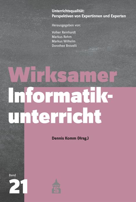 Wirksamer Informatikunterricht, Buch