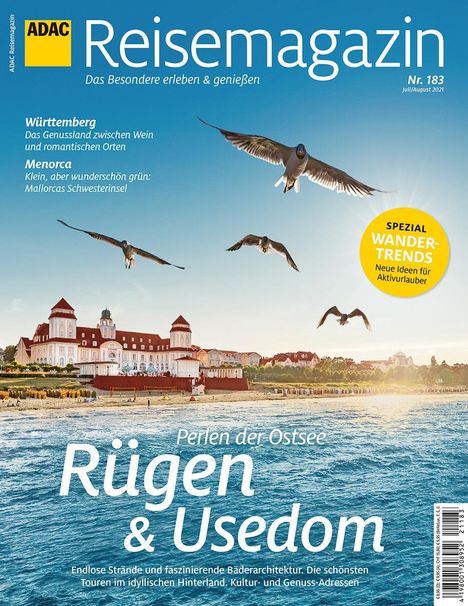 ADAC Reisemagazin Schwerpunkt Rügen + Usedom/Mecklenburg Vor, Buch