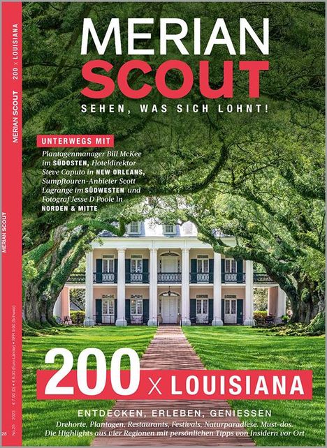 Merian Scout 27 Louisiana, Buch