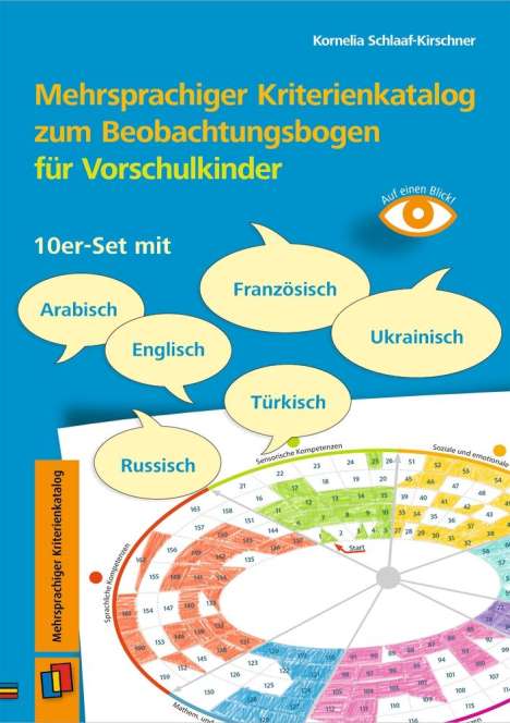 Kornelia Schlaaf-Kirschner: Mehrsprachiger Kriterienkatalog zum Beobachtungsbogen für Vorschulkinder, Buch