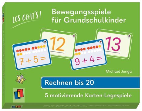 Michael Junga: Los geht's! Bewegungsspiele für Grundschulkinder - Rechnen bis 20, Diverse