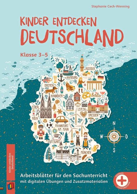 Stephanie Cech-Wenning: Kinder entdecken Deutschland, Klasse 3-5, Buch