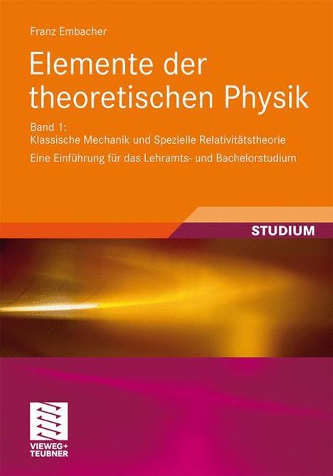 Franz Embacher: Elemente der theoretischen Physik, Buch