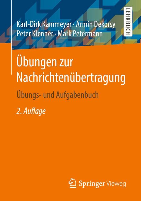 Karl-Dirk Kammeyer: Übungen zur Nachrichtenübertragung, Buch