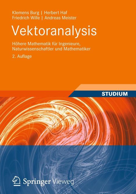 Klemens Burg: Vektoranalysis, Buch