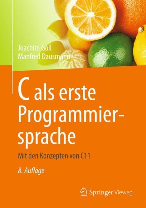 Manfred Dausmann: C als erste Programmiersprache, Buch