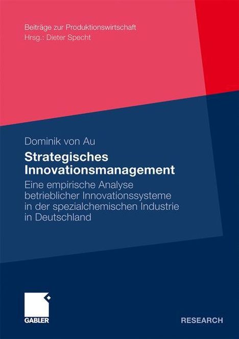 Dominik von Au: Strategisches Innovationsmanagement, Buch