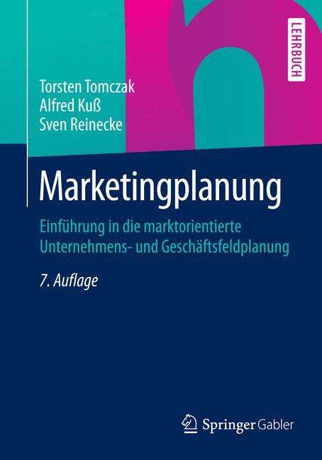 Torsten Tomczak: Tomczak, T: Marketingplanung, Buch