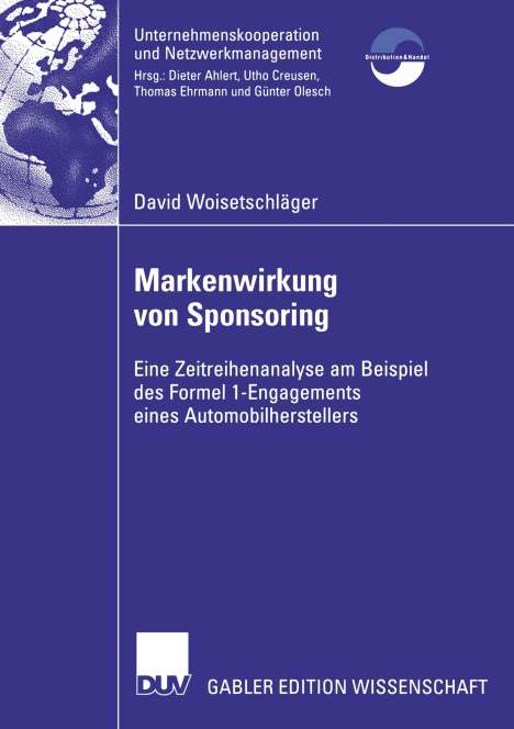 David Woisetschläger: Woisetschläger, D: Markenwirkung von Sponsoring, Buch