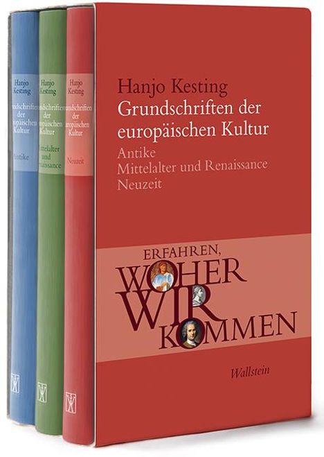 Hanjo Kesting: Grundschriften der europäischen Kultur, 3 Bücher