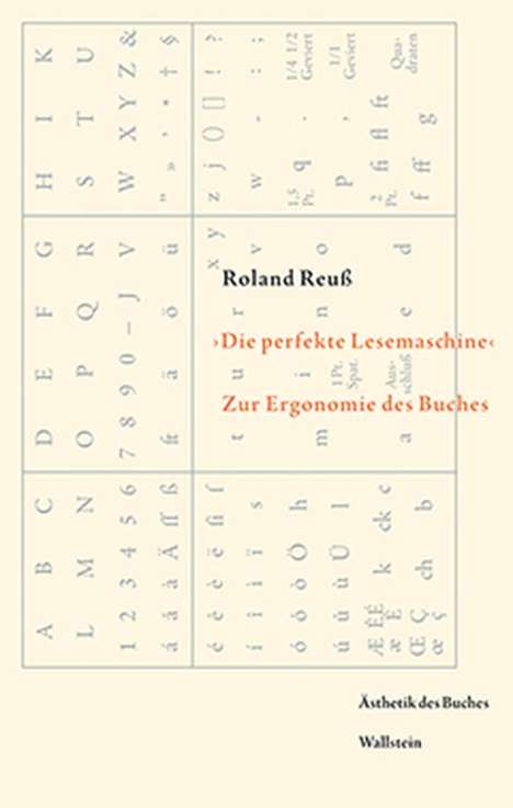 Roland Reuß: "Die perfekte Lesemaschine", Buch