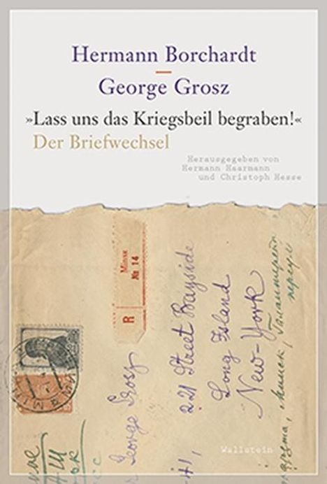 Hermann Borchardt: »Lass uns das Kriegsbeil begraben!«, Buch