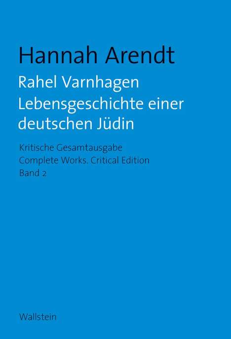 Hannah Arendt: Rahel Varnhagen, Buch