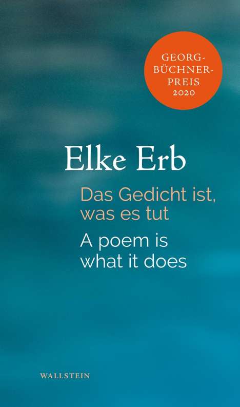 Elke Erb: Das Gedicht ist, was es tut, Buch