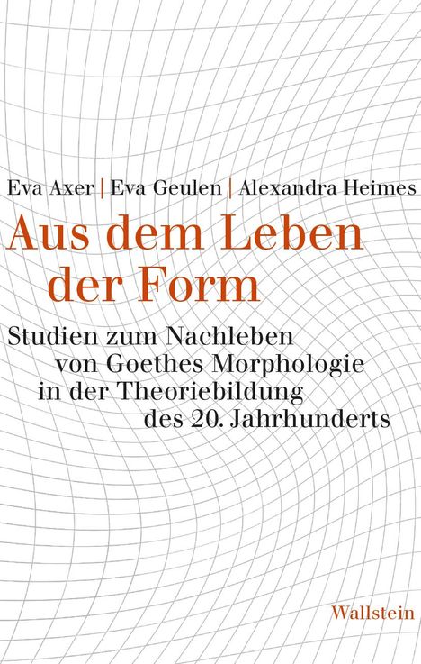 Eva Axer: Aus dem Leben der Form, Buch