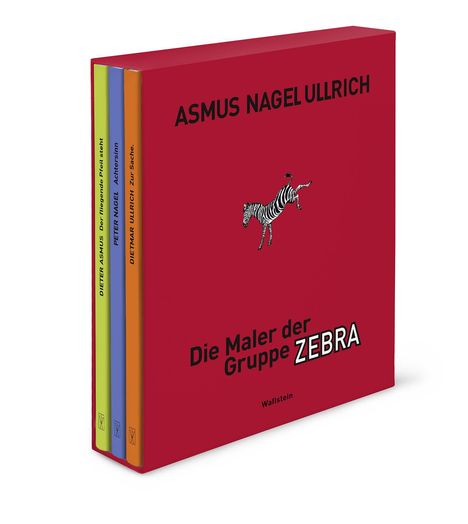 Dieter Asmus: Die Maler der Gruppe ZEBRA, 3 Bücher