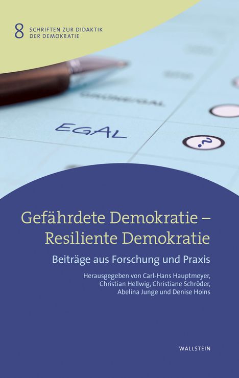 Gefährdete Demokratie - Resiliente Demokratie, Buch