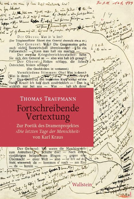 Thomas Traupmann: Fortschreibende Vertextung, Buch