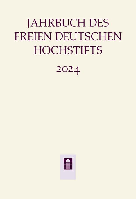 Jahrbuch des Freien Deutschen Hochstifts 2024, Buch