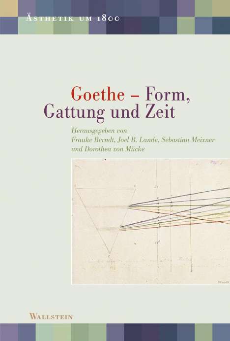 Goethe - Form, Gattung und Zeit, Buch