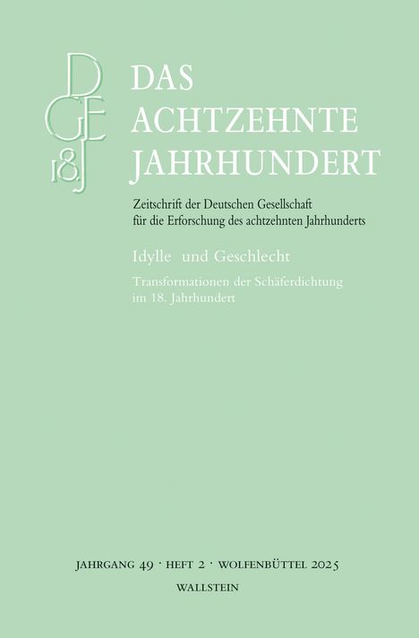 Das achtzehnte Jahrhundert, Buch