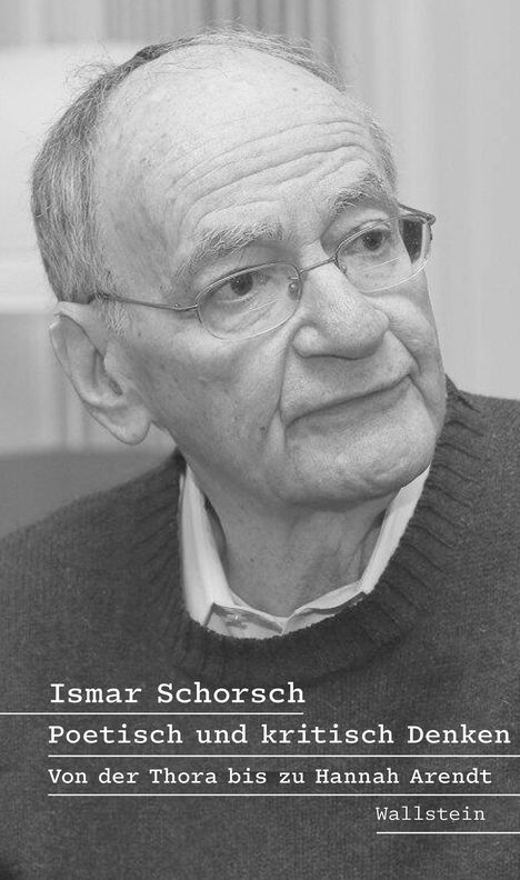 Ismar Schorsch, poetisch und kritisch denken, von der Thora bis zu Hannah Arendt. Ein älterer Mann schaut nach rechts.
