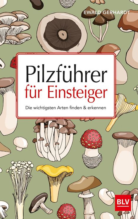 Ewald Gerhardt: Pilzführer für Einsteiger, Buch