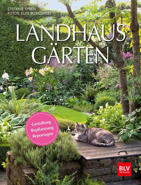 Elke Borkowski: Landhaus-Gärten, Buch