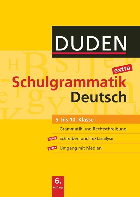 Duden Schulgrammatik extra 5.-10. Schuljahr - Deutsch, Buch