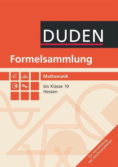 Formelsammlung Mathematik 7.-10. Schuljahr Hessen, Buch