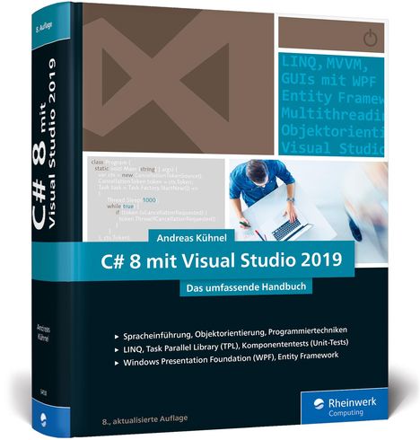 Andreas Kühnel: C# 8 mit Visual Studio 2019, Buch