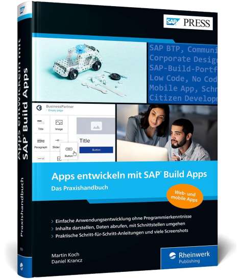 Martin Koch: Apps entwickeln mit SAP Build Apps, Buch