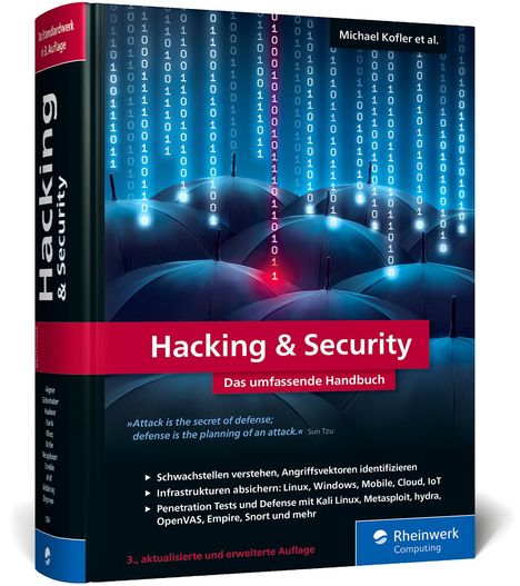 Michael Kofler: Hacking & Security, Buch